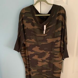 Camo Sweater Dress
